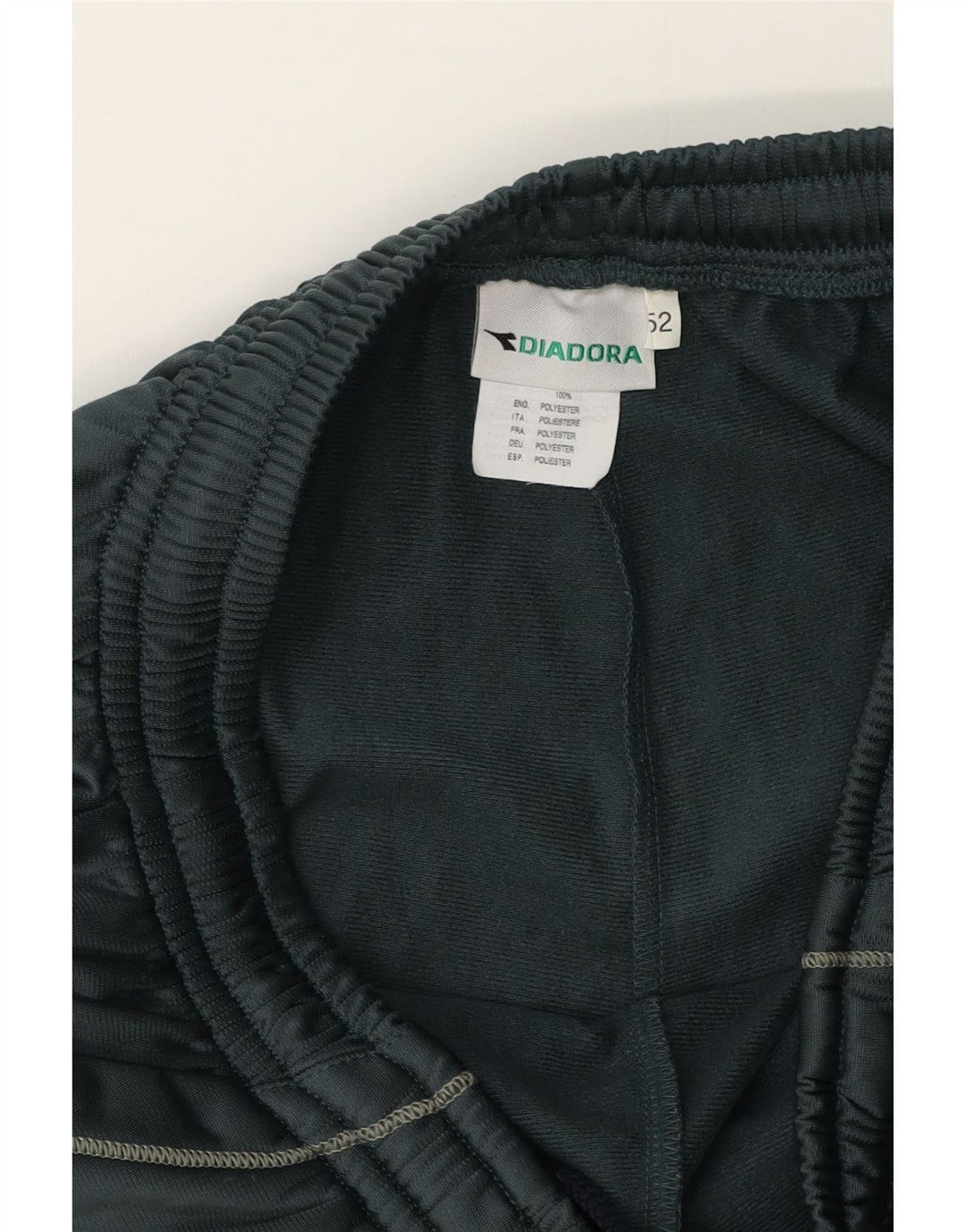 Diadora Pantalón Chándal Hombre IT 52 Large Verde Poliéster