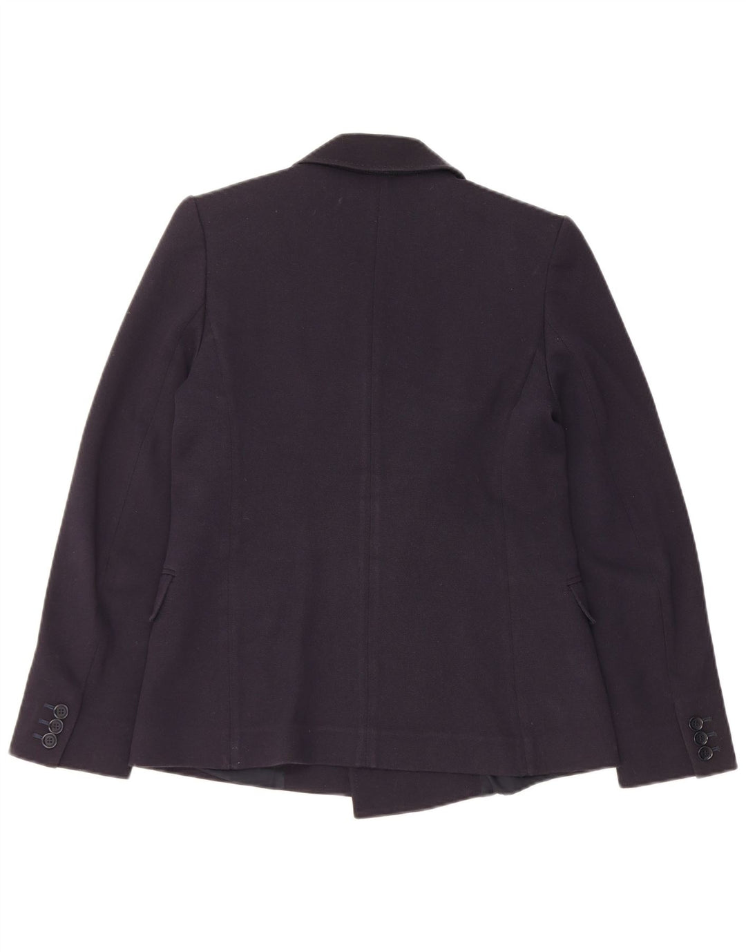 Max Mara Chaqueta tipo blazer con doble botonadura de fin de semana para mujer UK 10 Small Azul marino