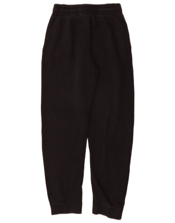 Nike Girls Standard Fit Tracksuit Trousers Joggers 12-13 Years Large Black