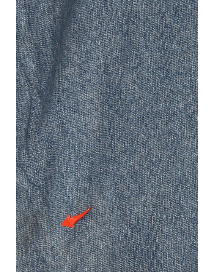 EDDIE BAUER Vaqueros cónicos para mujer US 8 Medium W28 L31 Algodón azul