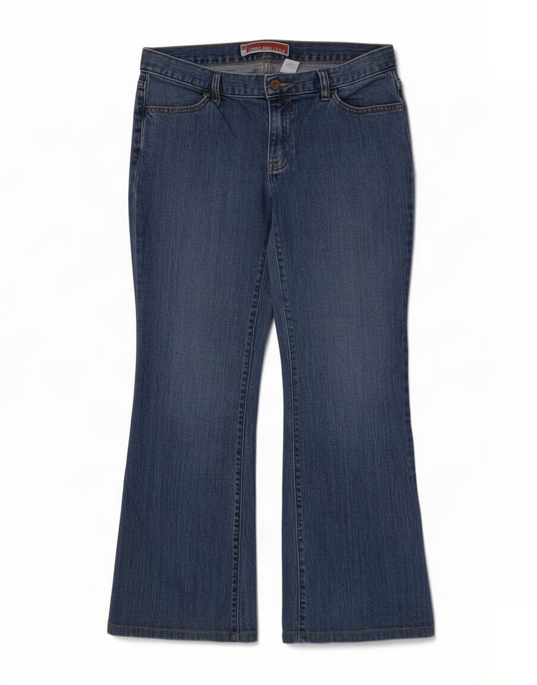 Gap Jeans largos y delgados con corte de bota para mujer US 8 Medium W30 L29 Algodón azul