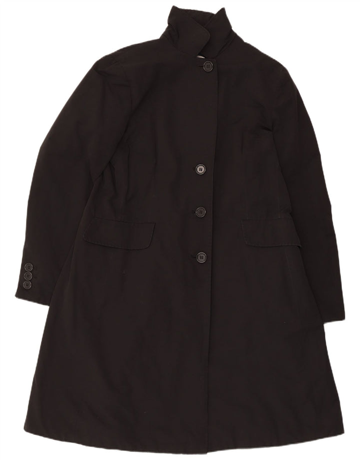 Abrigo Aspesi Mujer UK 40 XL Algodón Negro