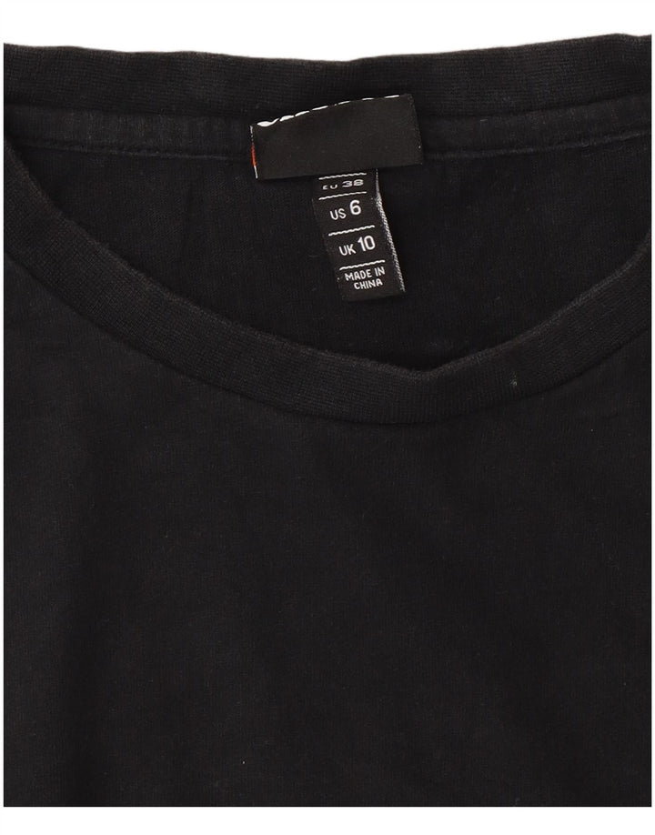 Ellesse Camiseta extragrande para mujer UK 10 Small Black