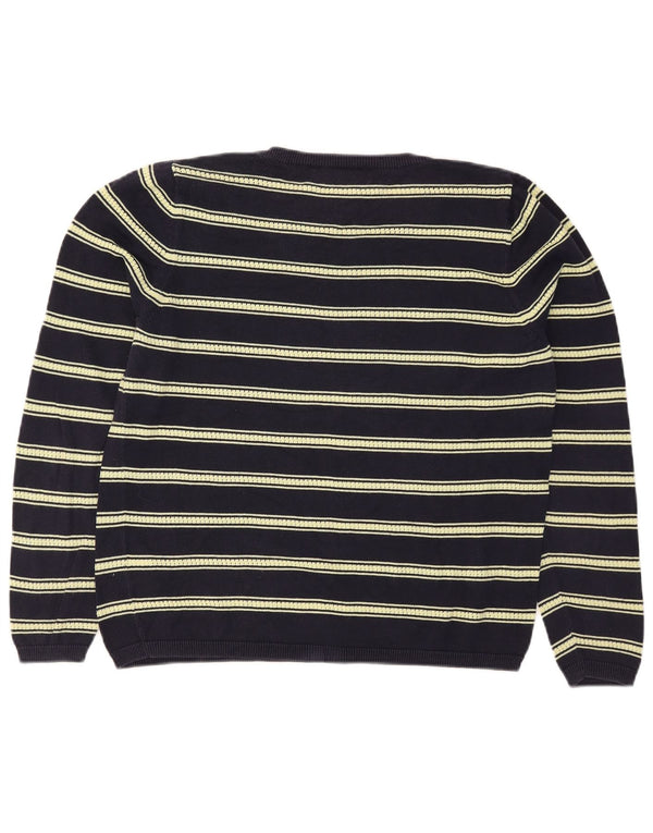 Marks & Spencer Jersey de Cuello Redondo para Mujer UK 46 Grande Azul Marino