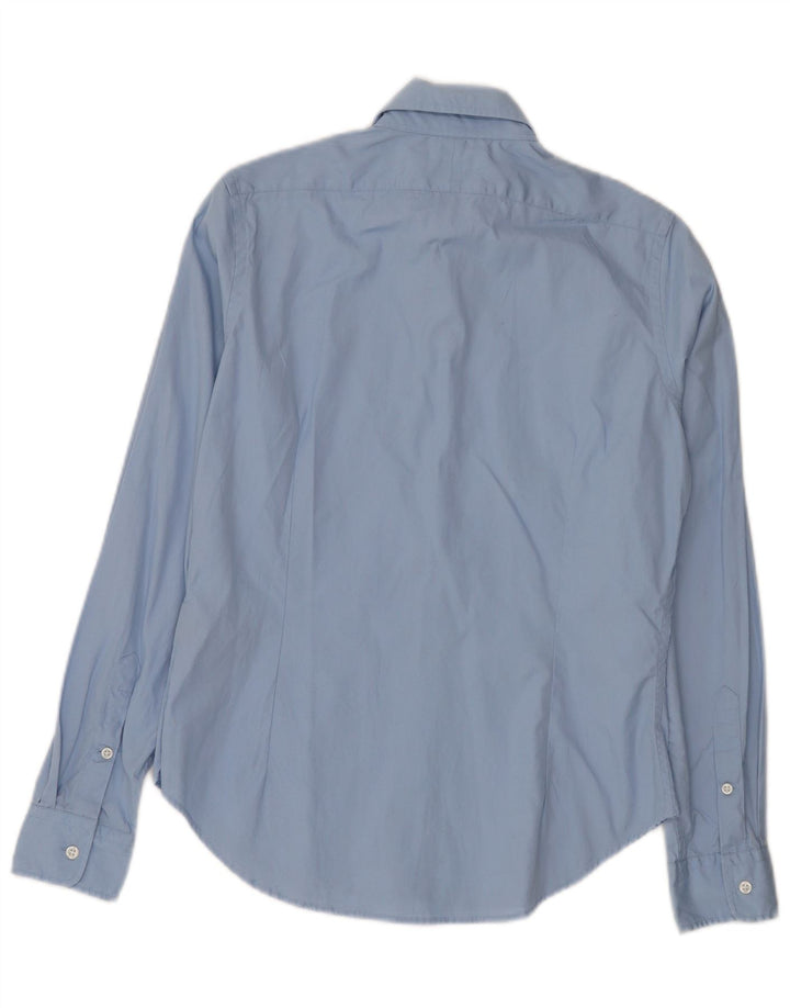 Polo Ralph Lauren Camisa de golf para mujer US 8 Algodón azul medio