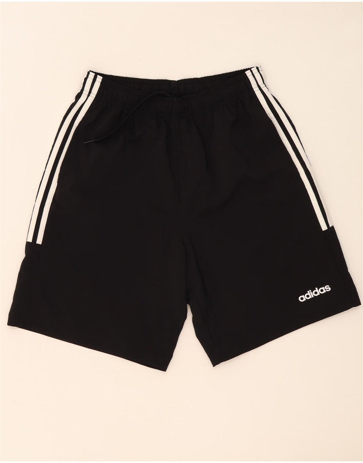 Pantalón Corto Deportivo Adidas Hombre Mediano Negro Poliéster