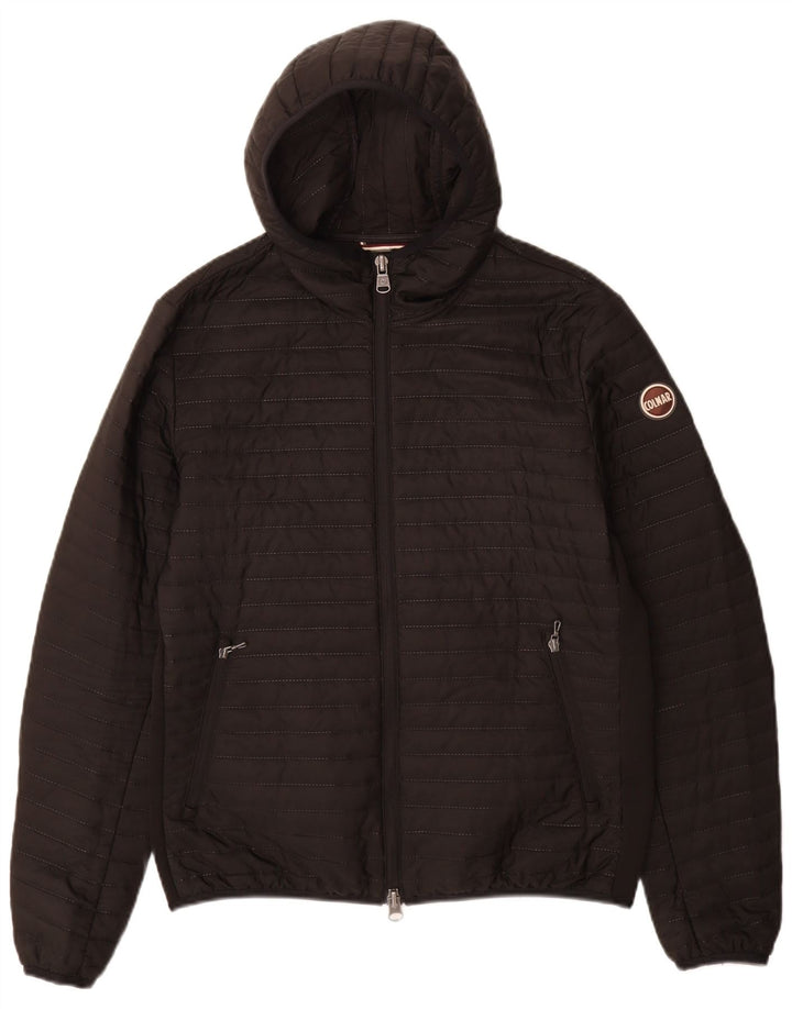 Colmar Hombre Chaqueta Acolchada Con Capucha IT 50 Medium Negro Poliéster