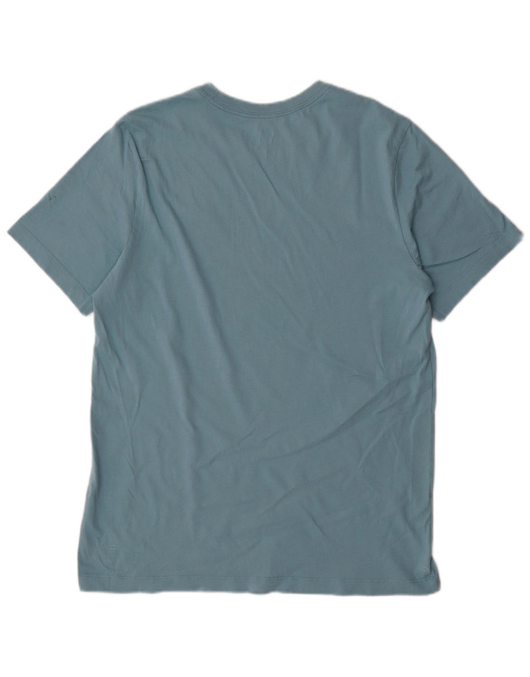 Camiseta Nike Hombre Top Azul Medio Algodón