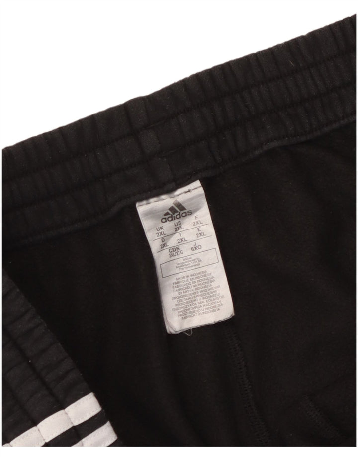Adidas - Pantalón de chándal para hombre, talla 2XL, algodón negro