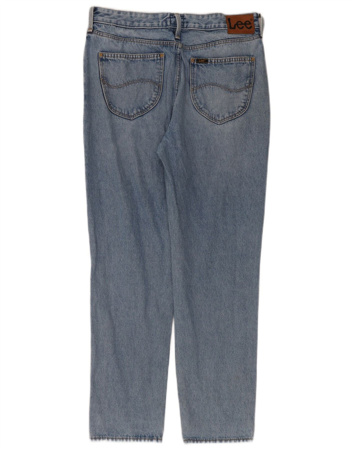 Lee Jeans Mom Rectos Para Hombre W30 L31 Algodón Azul