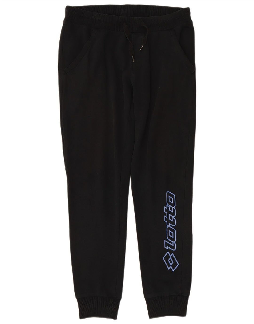 LOTTO Hombre Pantalones De Chándal Gráfico Joggers Medium Black