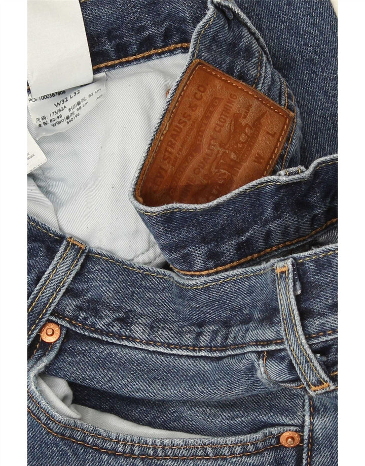 Vaqueros Levi's Hombre Rectos W32 L32 Algodón Azul