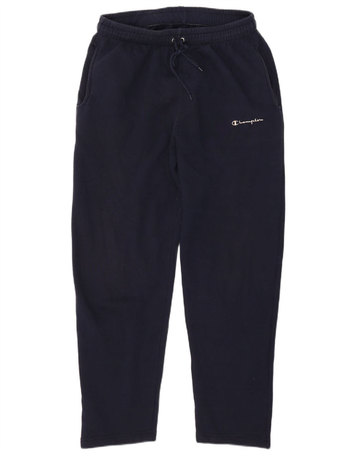 Champion Pantalones De Chándal Para Hombre Algodón Azul Marino Mediano