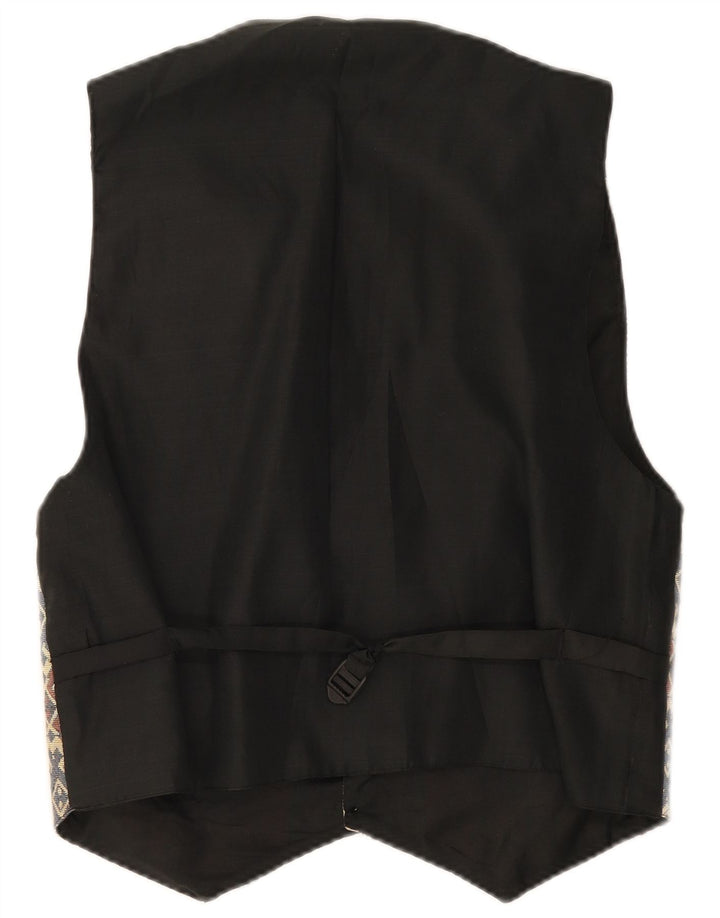 Chaleco vintage para hombre XS multicolor Fair Isle