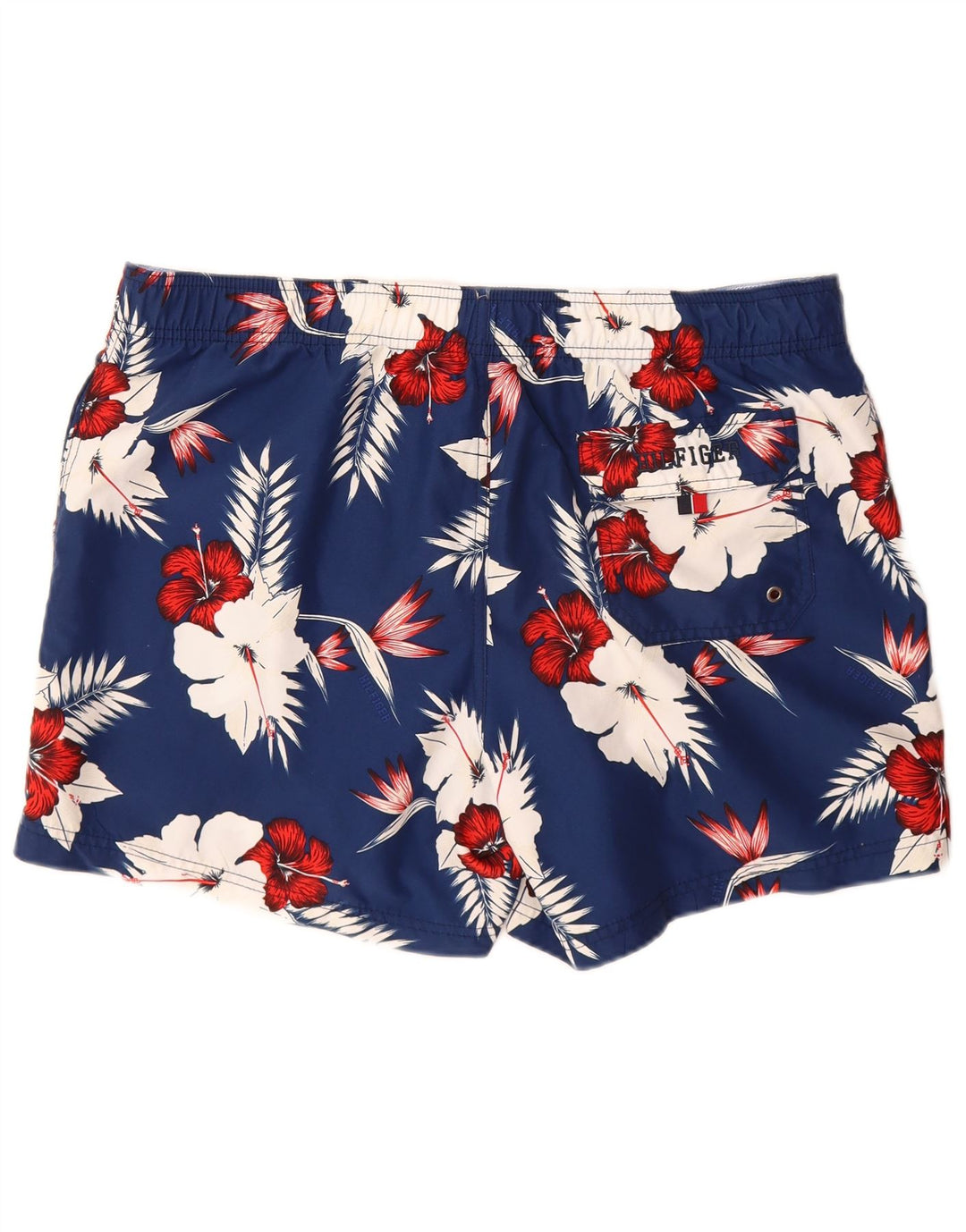 TOMMY HILFIGER Bañador Corto Hombre Grande Azul Marino Floral Poliéster