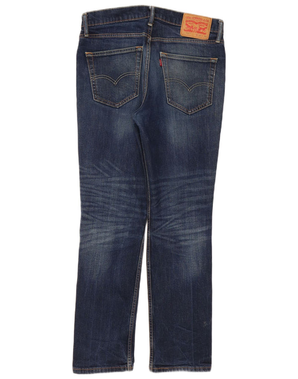 Vaqueros Levi's 511 Slim Mujer W32 L30 Algodón Azul Marino