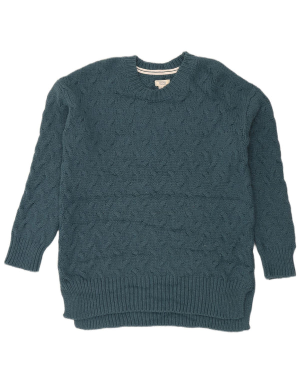 Suéter tipo jersey con cuello redondo para hombre de Fat Face UK 40 Acrílico verde medio