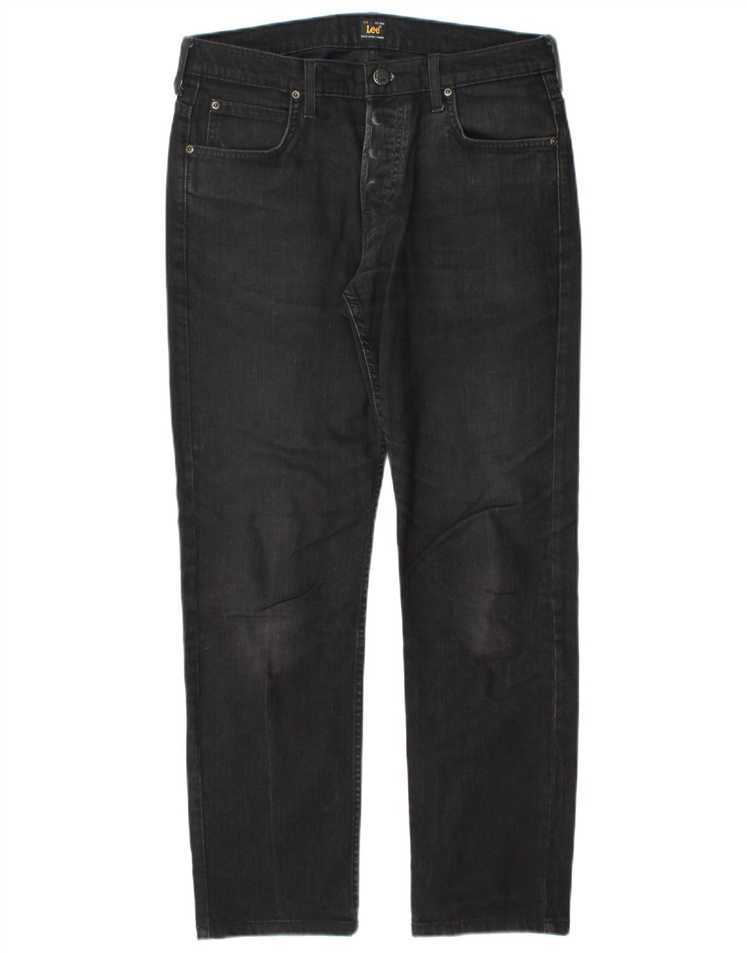 LEE Vaqueros Powell Slim para Hombre W32 L30 Algodón Negro