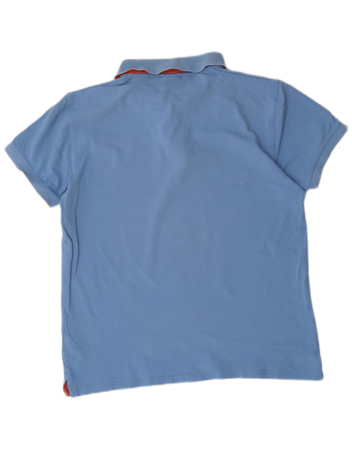 Gant Polo Hombre Grande Azul Algodón