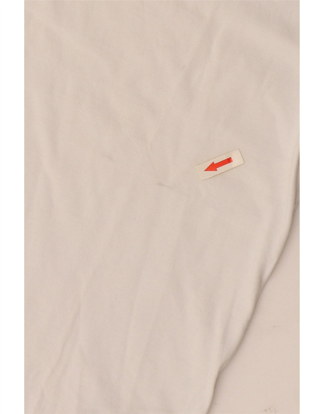 Hugo Boss Hombre Camiseta Slim Fit Top Medio Algodón Blanco