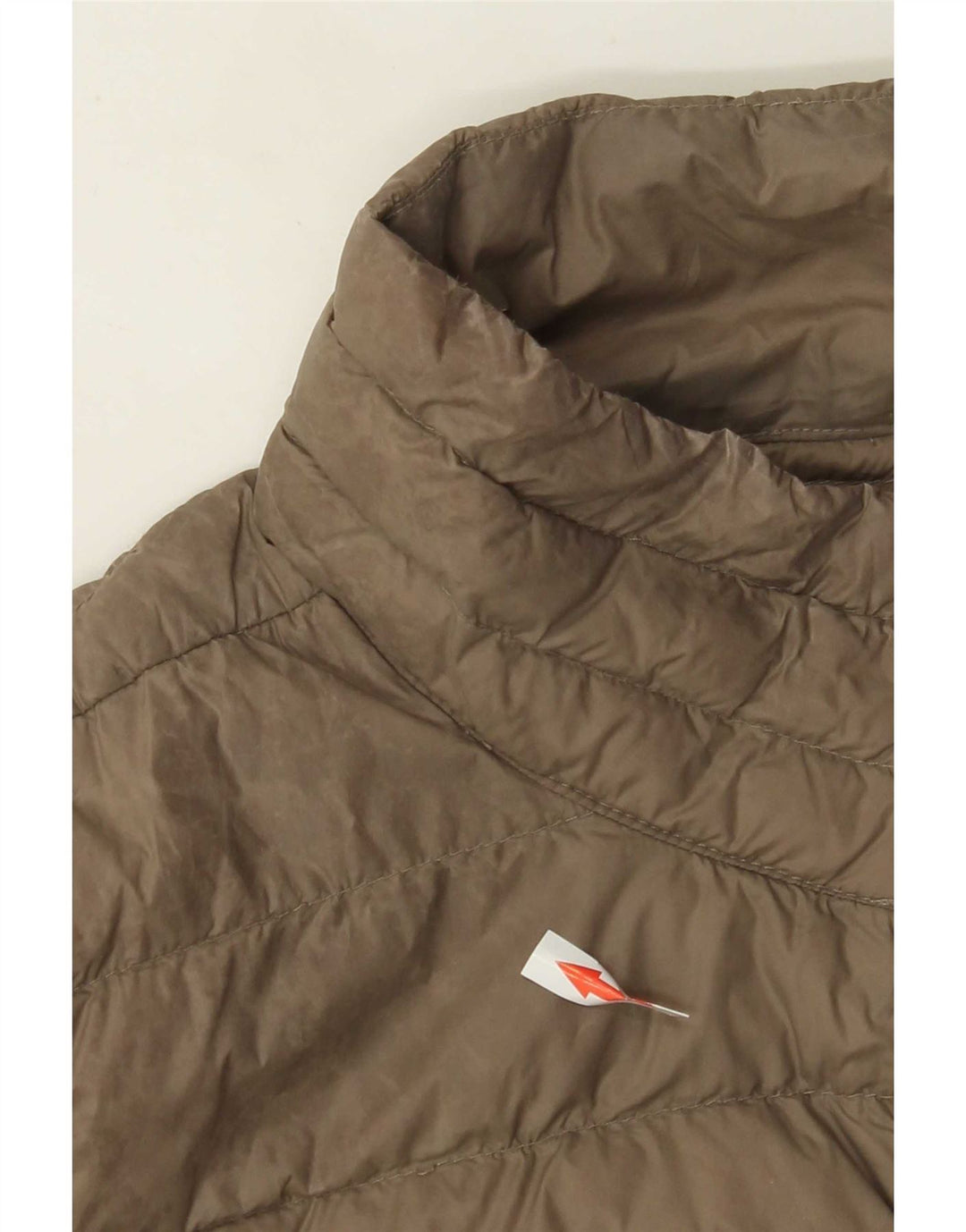Puffa Chaqueta acolchada para mujer UK 44 Grande Poliamida marrón