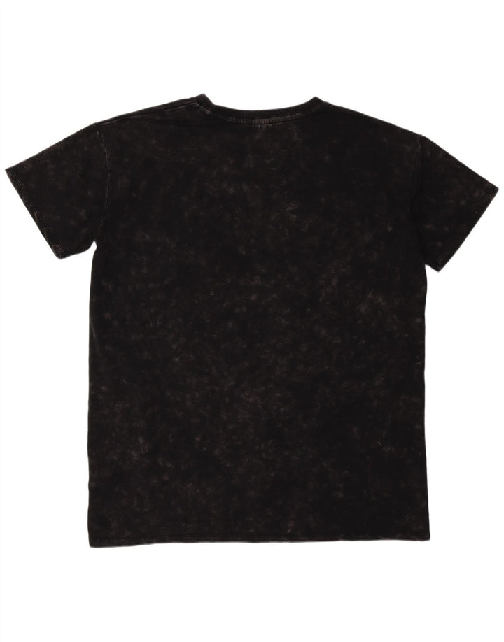 Fila Camiseta para hombre Top 2XL Algodón teñido anudado negro