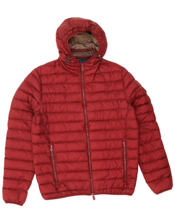 Ciesse Piumini Chaqueta acolchada con capucha para hombre EU 50 Medium Borgoña