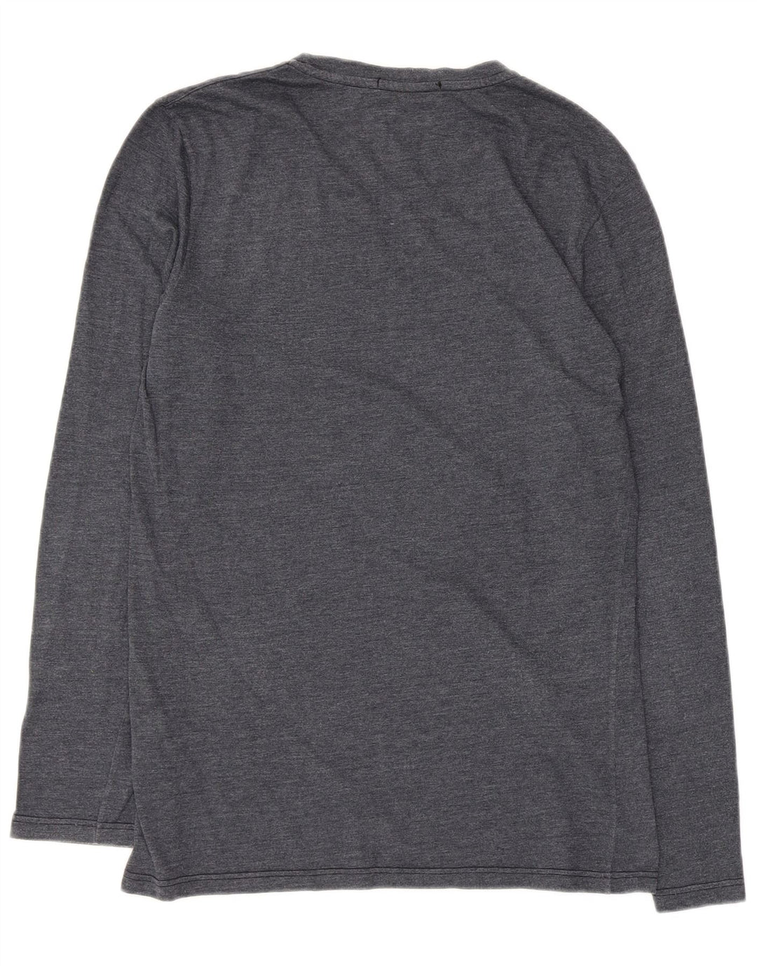 Fred Perry Top Mujer Manga Larga UK 44 Medio Azul Marino Algodón