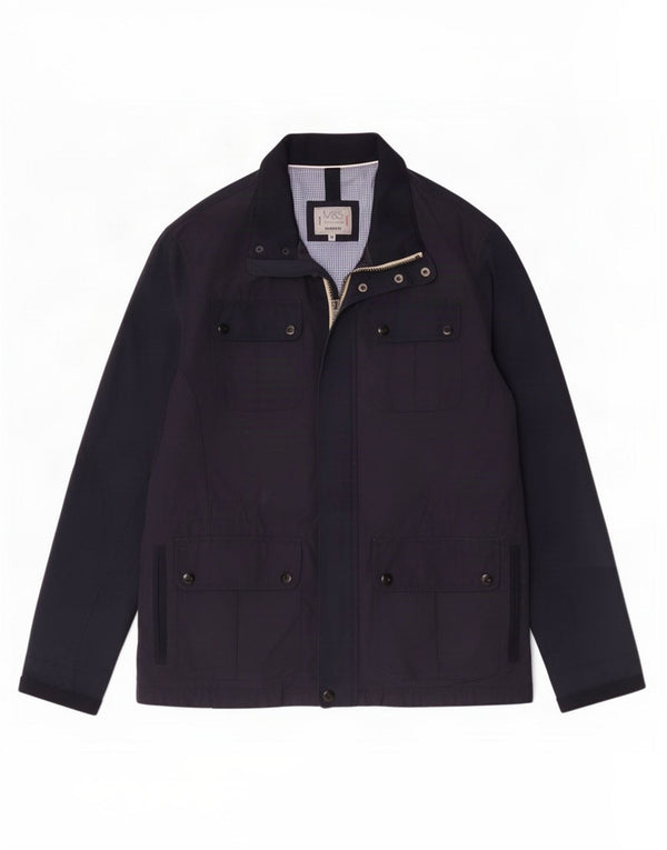 Marks & Spencer Chaqueta utilitaria de corte entallado para hombre UK 38 Medium Azul marino