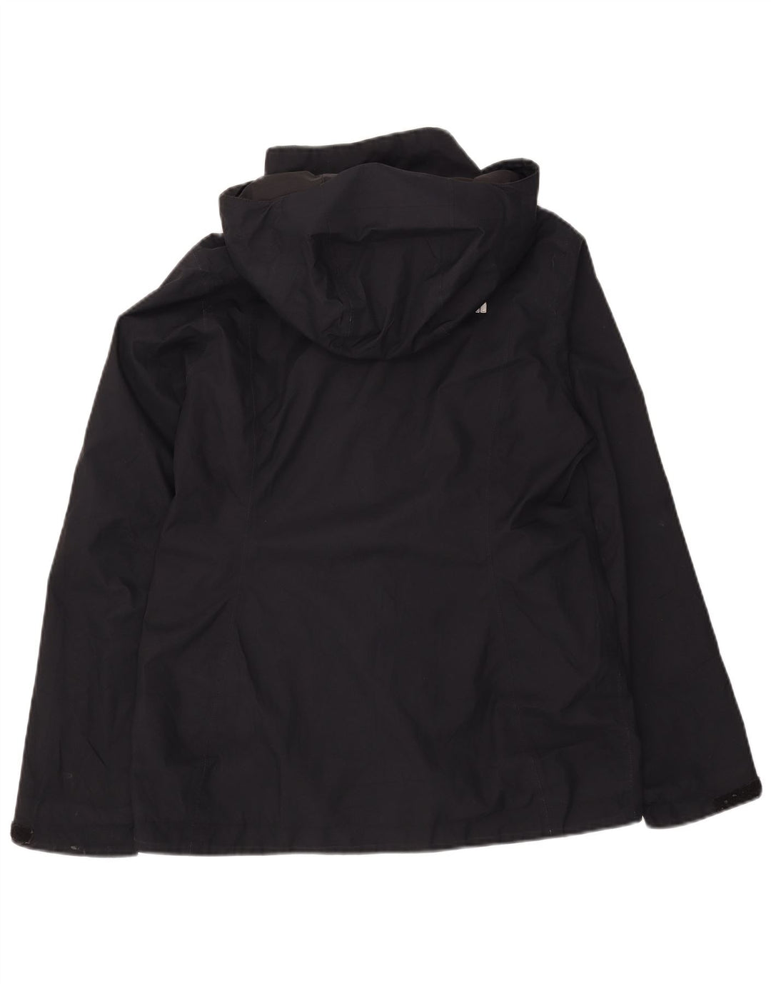 The North Face Chaqueta impermeable con capucha Dryvent para mujer, talla 40, talla M, color negro