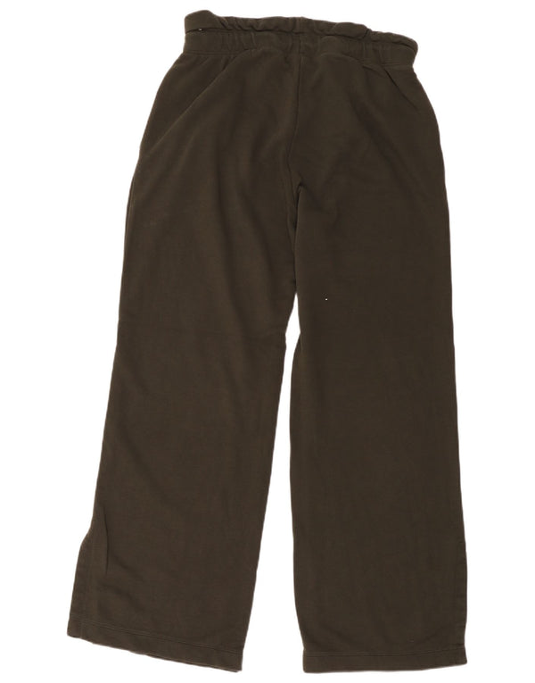 Nike Pantalones De Chándal De Pernera Ancha De Algodón Caqui Medio