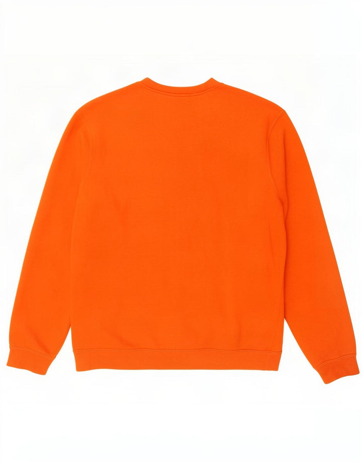 Nike Clemson Graphic Sudadera tipo jersey de algodón naranja mediano