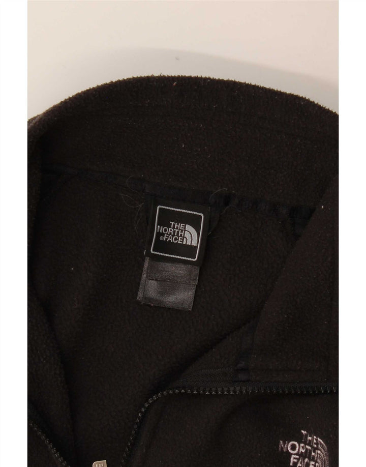 The North Face - Chaqueta polar con forro para mujer, talla 40, talla M, poliéster negro