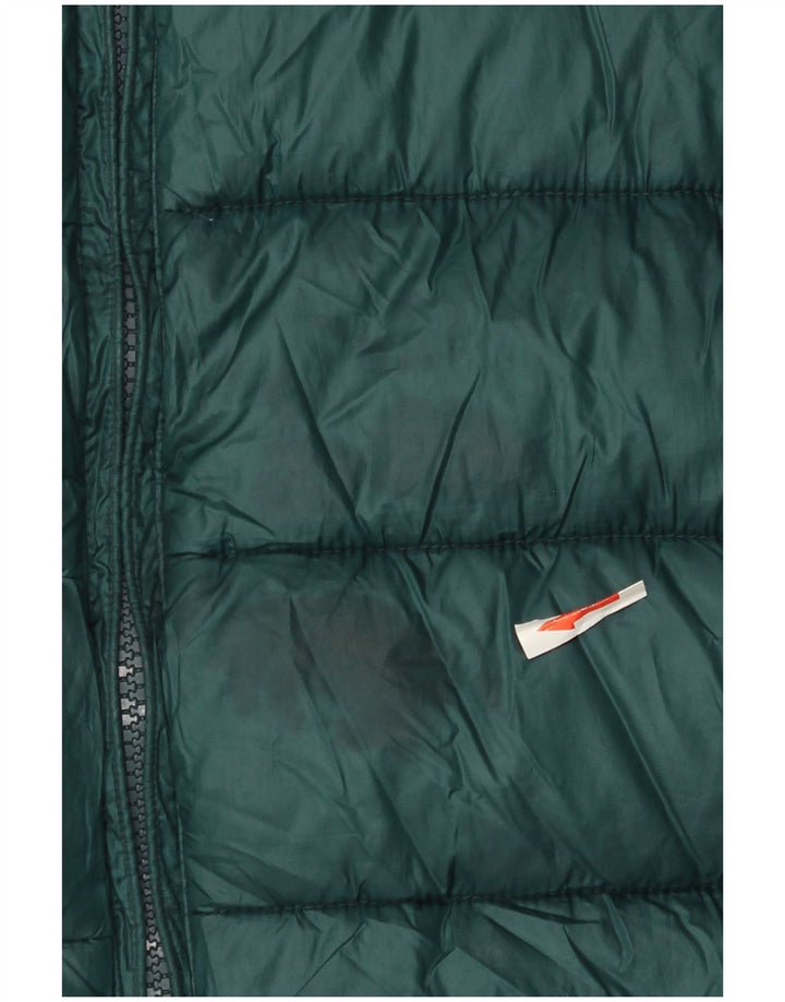 Champion Chaqueta acolchada con capucha para niño 15-16 años 2XL Verde Poliéster