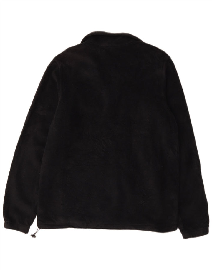 Columbia Chaqueta polar para hombre ES 38 Mediana Poliéster negro