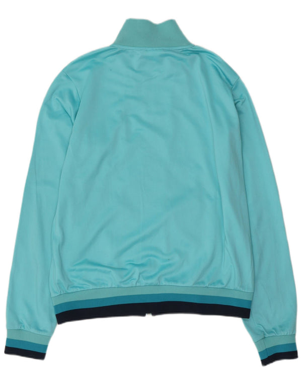 Diadora Chaqueta de chándal para mujer ES 40 XL Poliéster color block azul