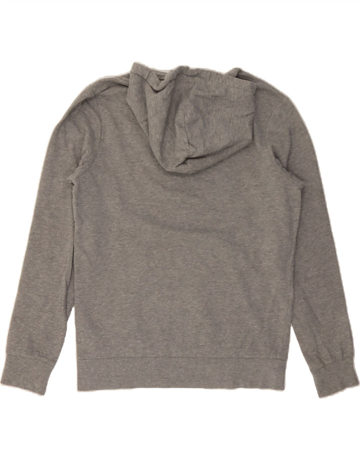 JACK & JONES Mens Graphic Hoodie Jumper Medium Grey Cotton Vintage Jack & Jones and Second-Hand Jack & Jones from Messina Hembry 