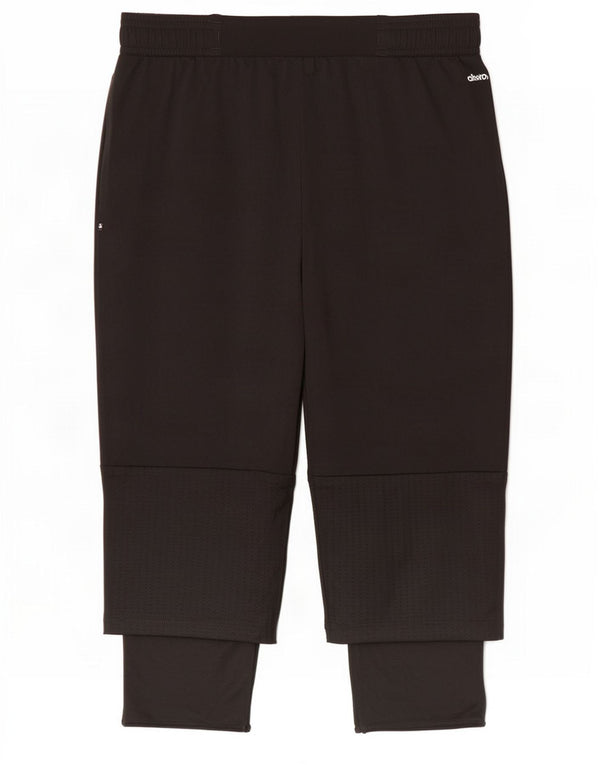 Adidas Boys Adizero Capri Pantalones de chándal 13-14 años Negro Poliéster