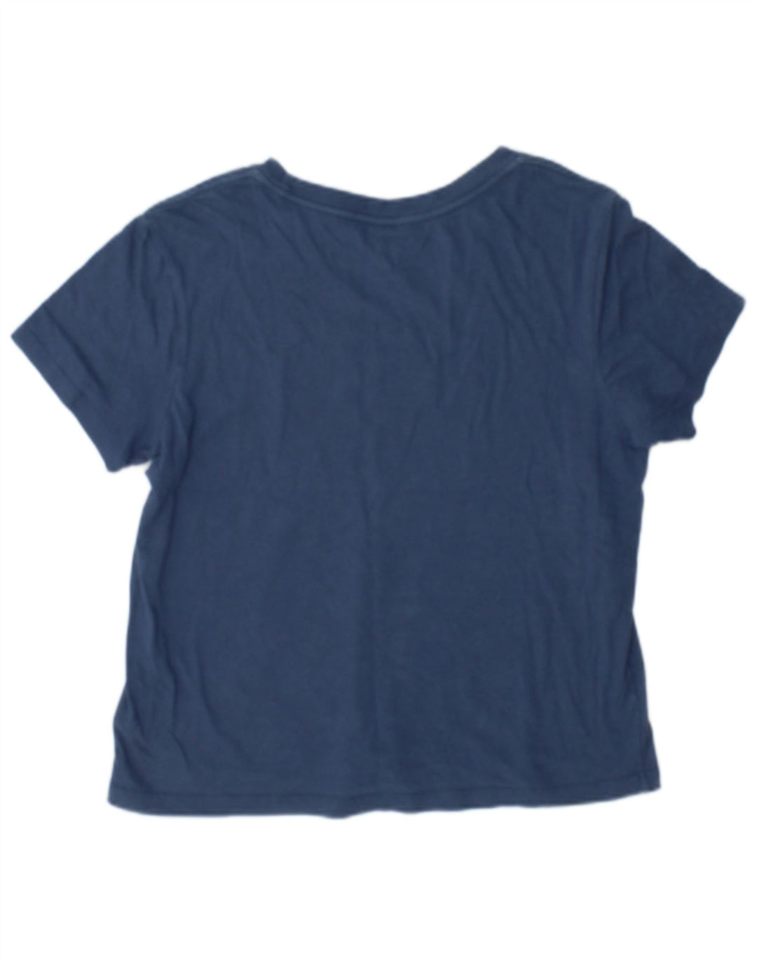 Vans Camiseta gráfica para mujer Top UK 44 Medium Azul marino Algodón