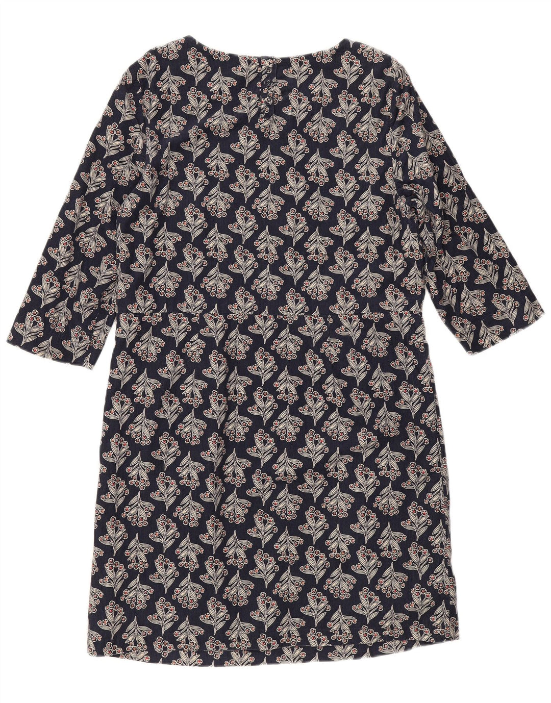 Seasalt Cornwall Vestido recto para mujer Reino Unido 40 Mediano Azul marino Floral