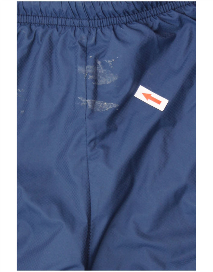 Adidas - Pantalón de chándal para hombre, talla grande, nailon azul marino