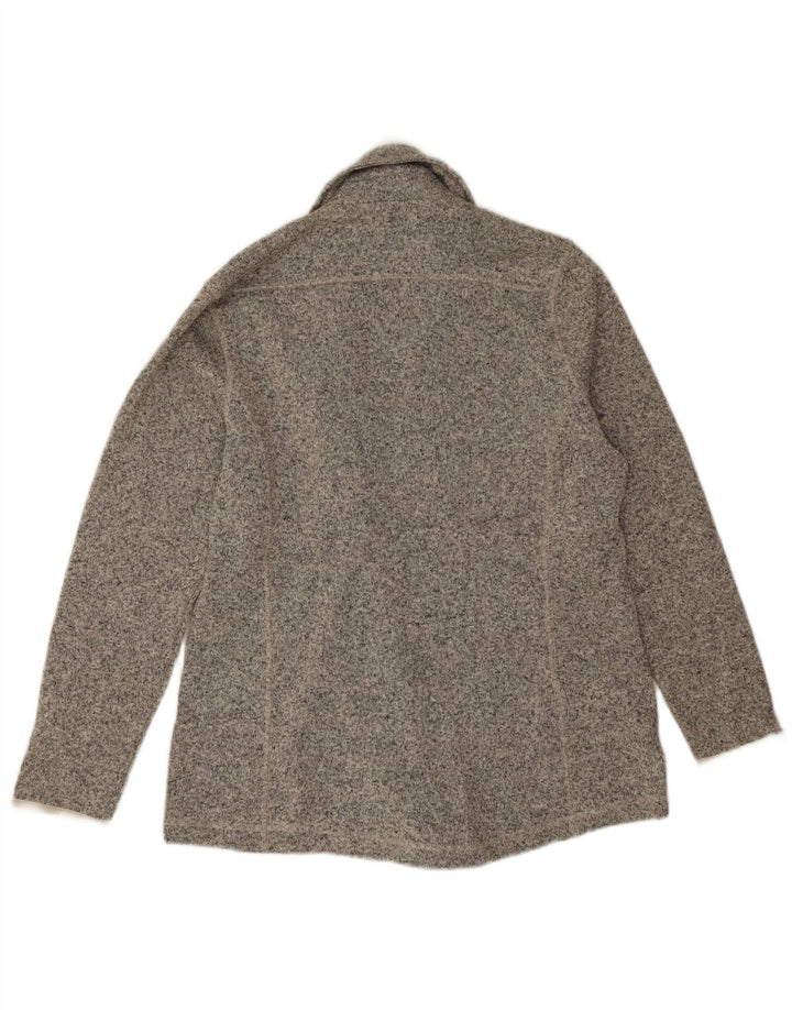 Eddie Bauer Chaqueta tipo blazer con doble botonadura para mujer Reino Unido 40 Grande Gris moteado