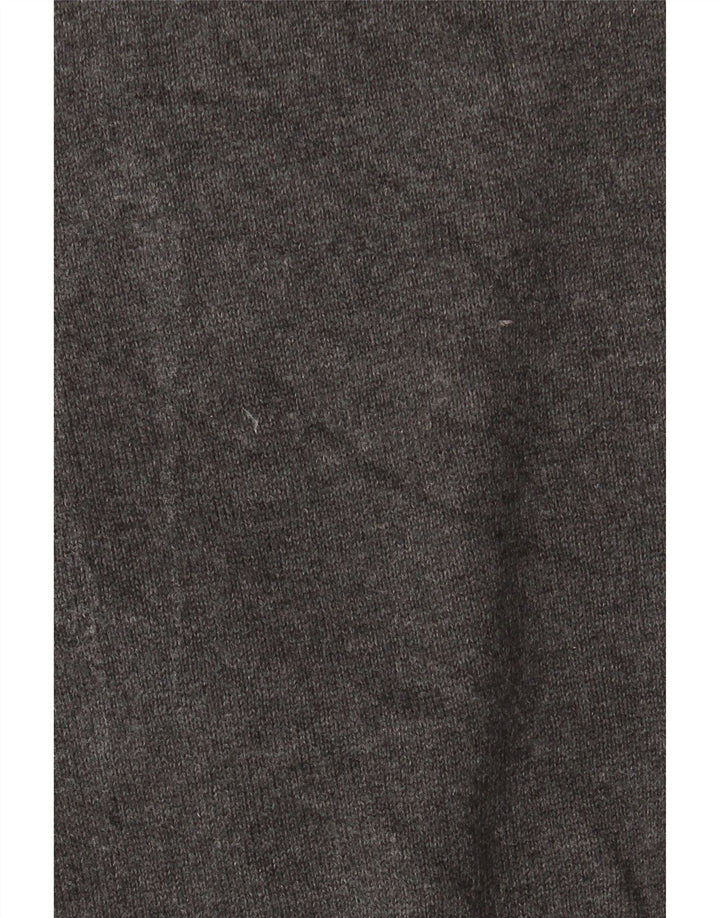 Marks & Spencer Jersey Regular Fit con Cuello en V para Hombre XL Algodón Gris