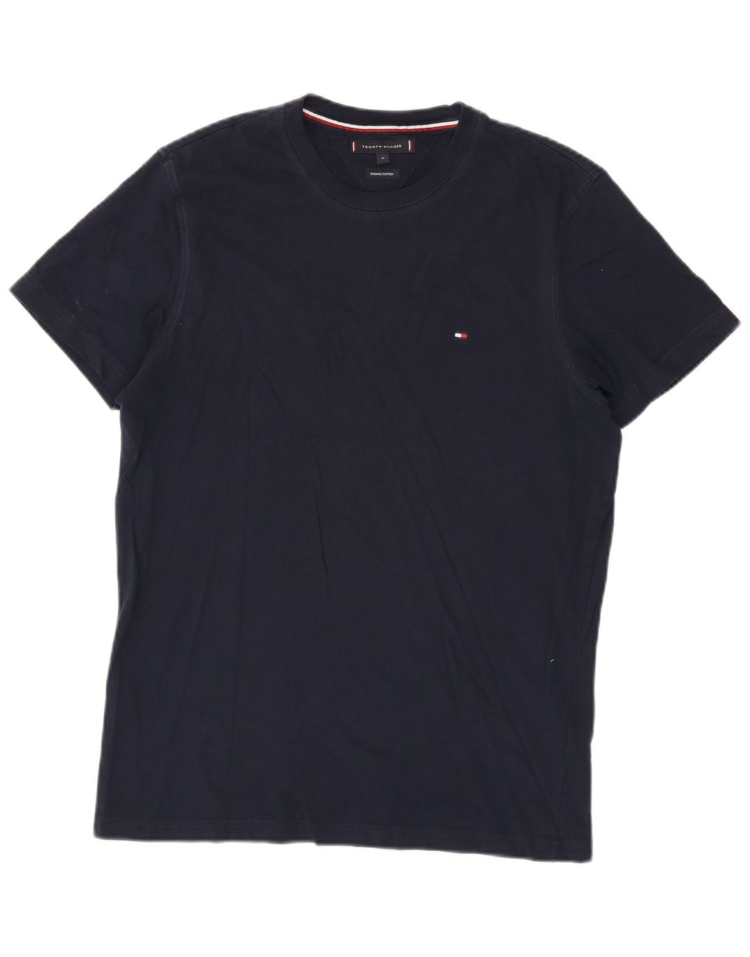 Camiseta Tommy Hilfiger Hombre Top Medium Azul Marino Algodón
