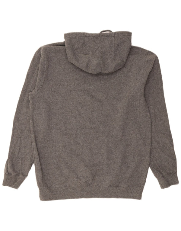 Volcom Mens Graphic Hoodie Jumper Large Grey Cotton