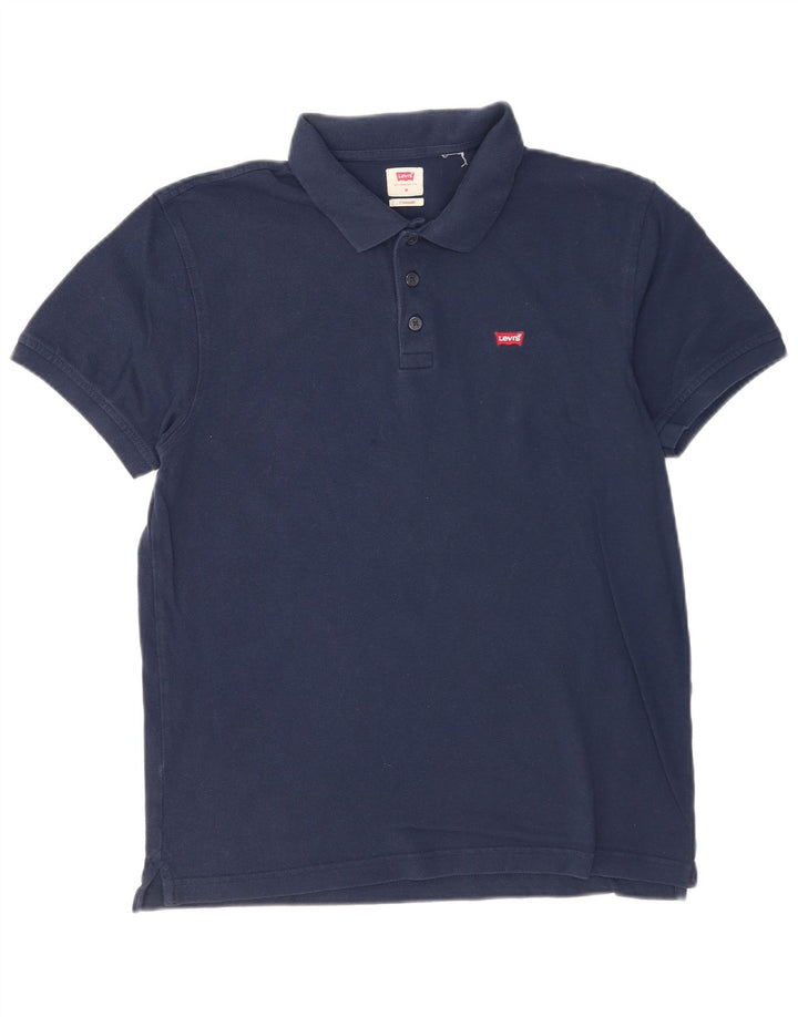 Levi's Polo De Ajuste Estándar Para Hombre Azul Marino Mediano