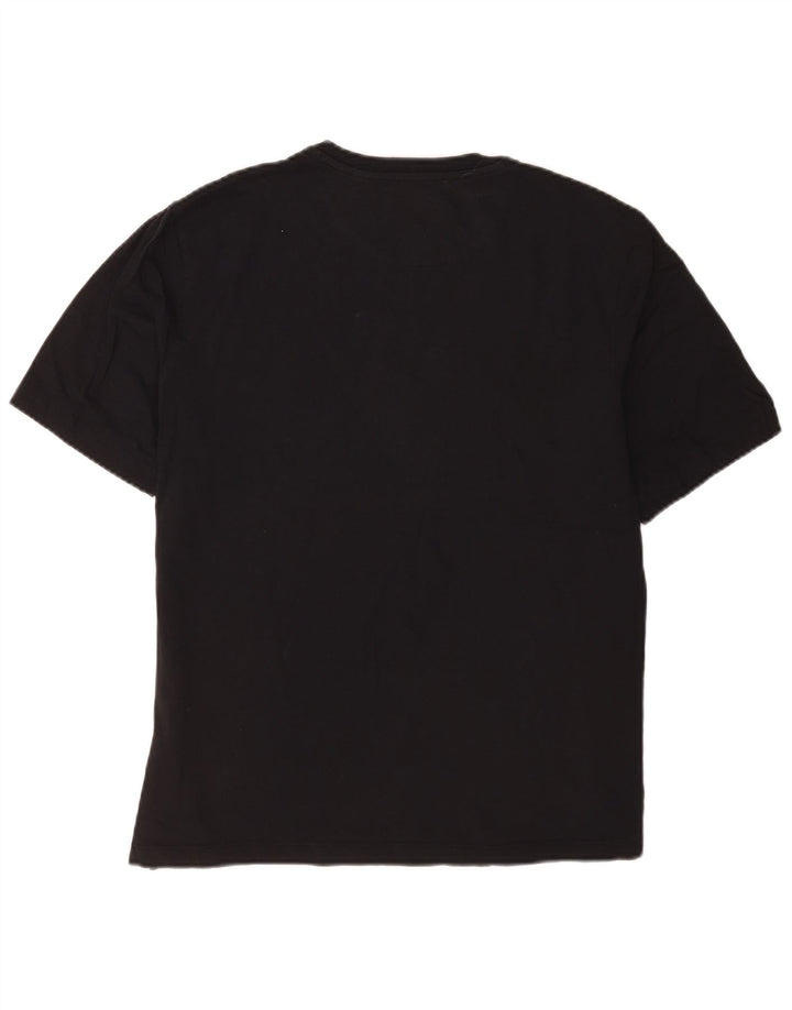 Ted Baker - Camiseta regular para hombre, talla mediana, algodón negro
