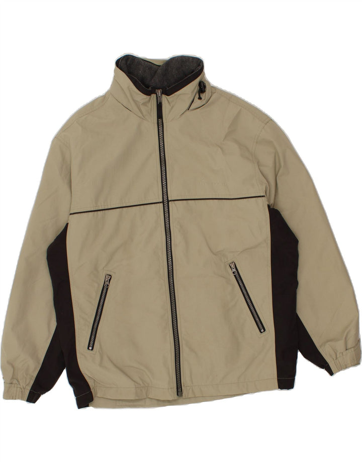 EDDIE BAUER Chaqueta bomber extragrande para hombre UK 36 Small Caqui Colorblock