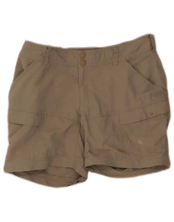 The North Face Pantalones cortos cargo para mujer US 6 Medium W25 Caqui Nylon