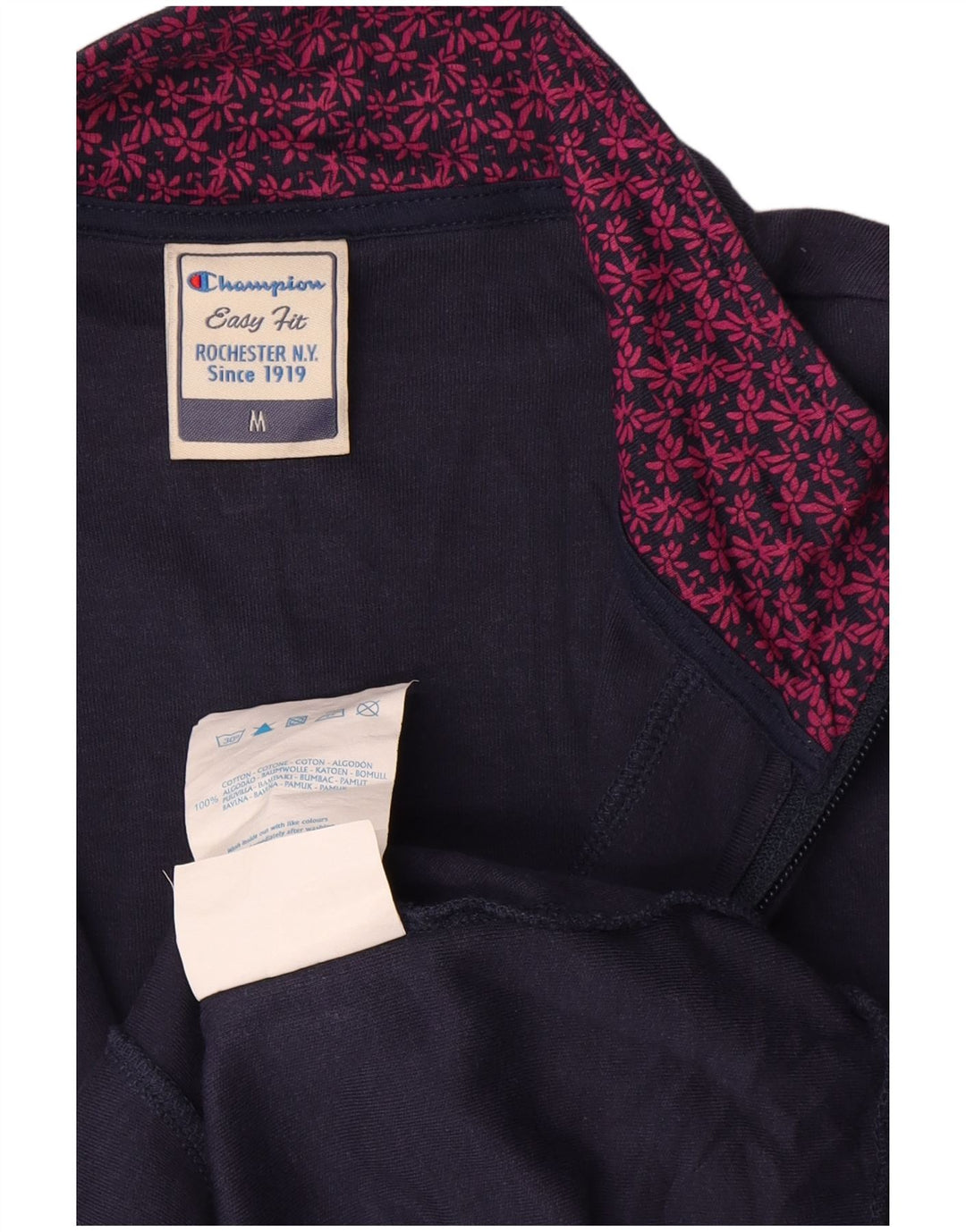 Champion Chaqueta de Chándal Easy Fit para Mujer UK 40 Mediana Azul Marino Algodón
